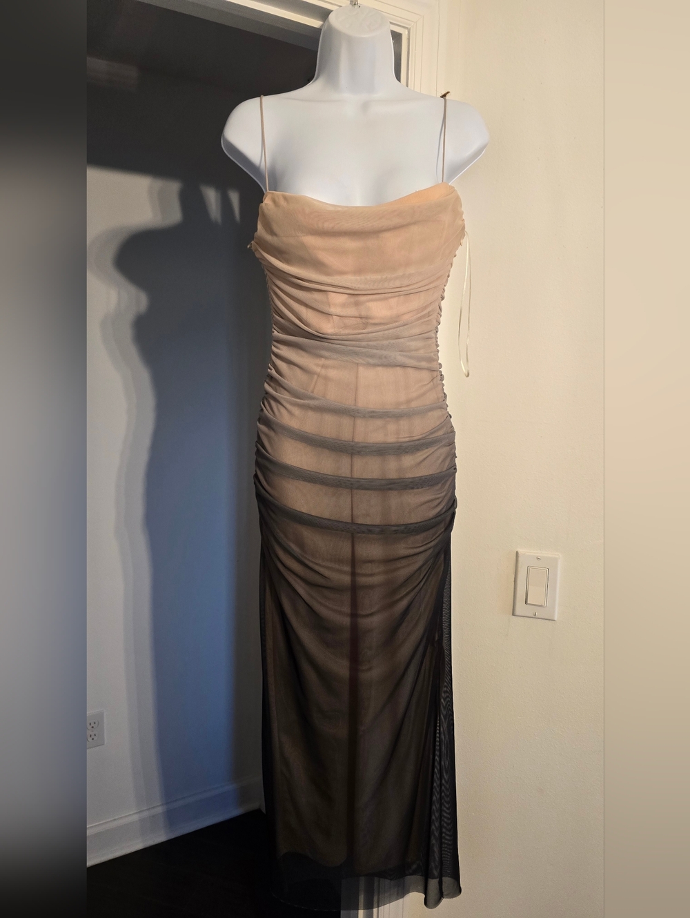 Zara sheer and tulle slip dress - Size Medium - Picture 11 of 12